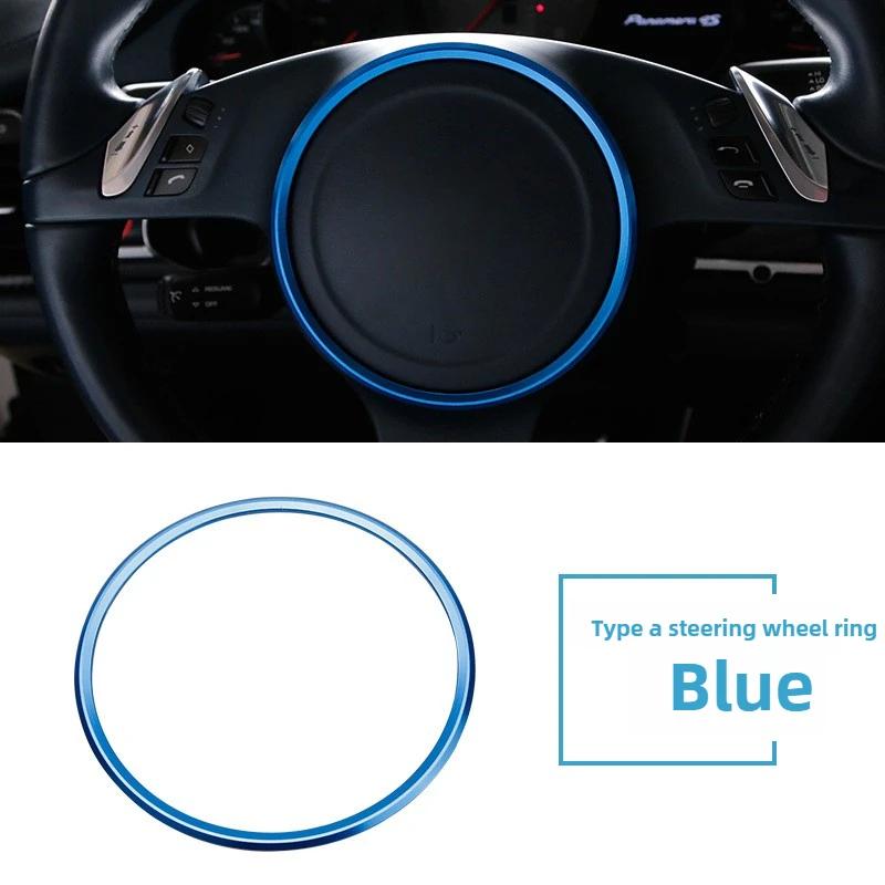 Подходит для Porsche Рулевое колесо Декоративное кольцо Cayenne Macan Внутренняя рамка Декоративные аксессуары, Panamera Модификация