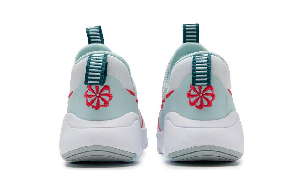 Nike Flex Plus 2 Нескользящие Устойчивые к истиранию Низкие Детские Беговые Кроссовки Белый Зеленый Красный DV9000-101