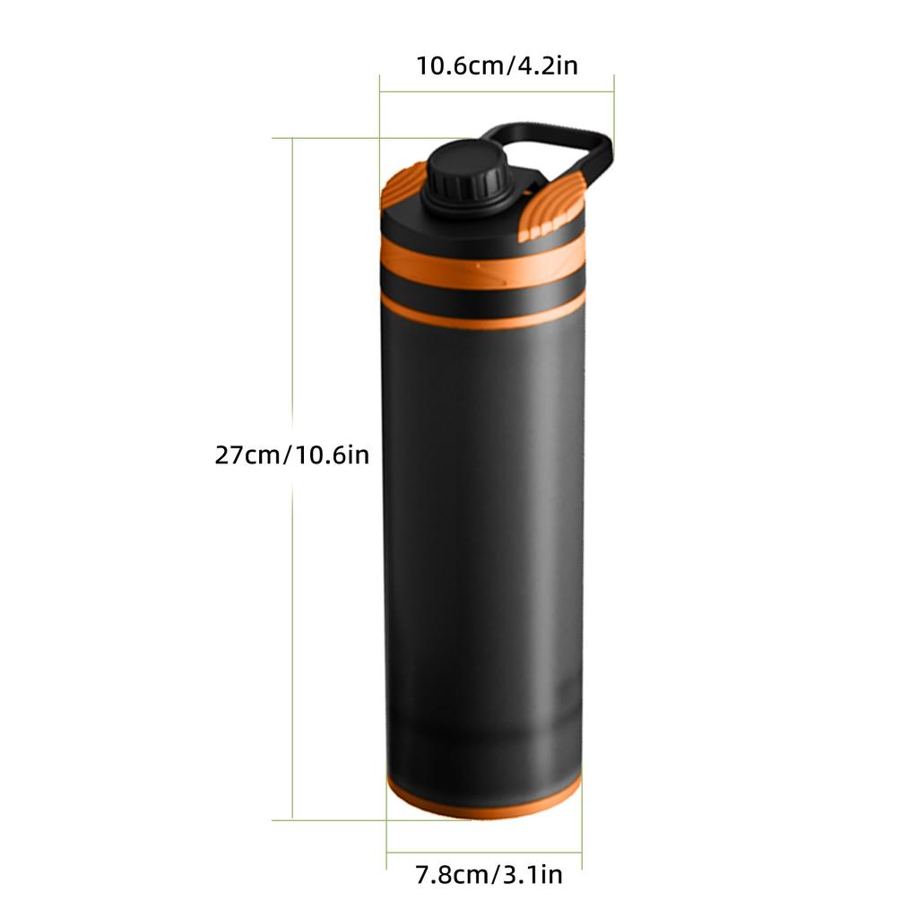 Clearly Filtered Water Bottle Ultra-Fine Filter Portable Outdoor Water Purifier for Hiking Camping and Travel Water Filter