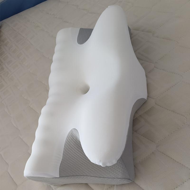 Эргономичные подушки для шеи с контуром шеи для облегчения боли в шее, подушка для кровати из пены с эффектом памяти, подушка для шеи с охлаждающей наволочкой