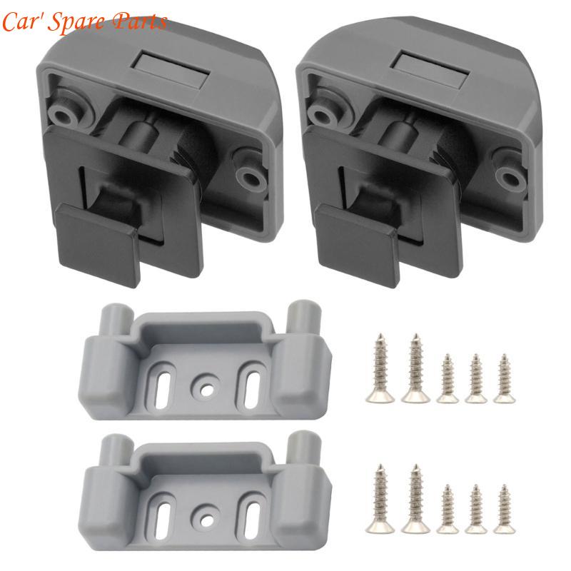 Y4UA Square Push Button Lock Latchs Suitable for Yacht Marine Caravans Campers Yacht Cabinets Home Drawers Furniture Hardware