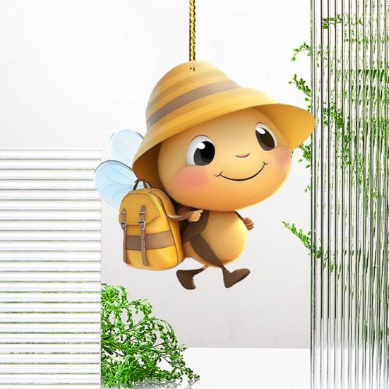 Декоративная подвеска Yousheng Bee, акриловое подвесное украшение, очаровательный внешний вид, яркий цвет, легкая подвеска в виде рождественской елки