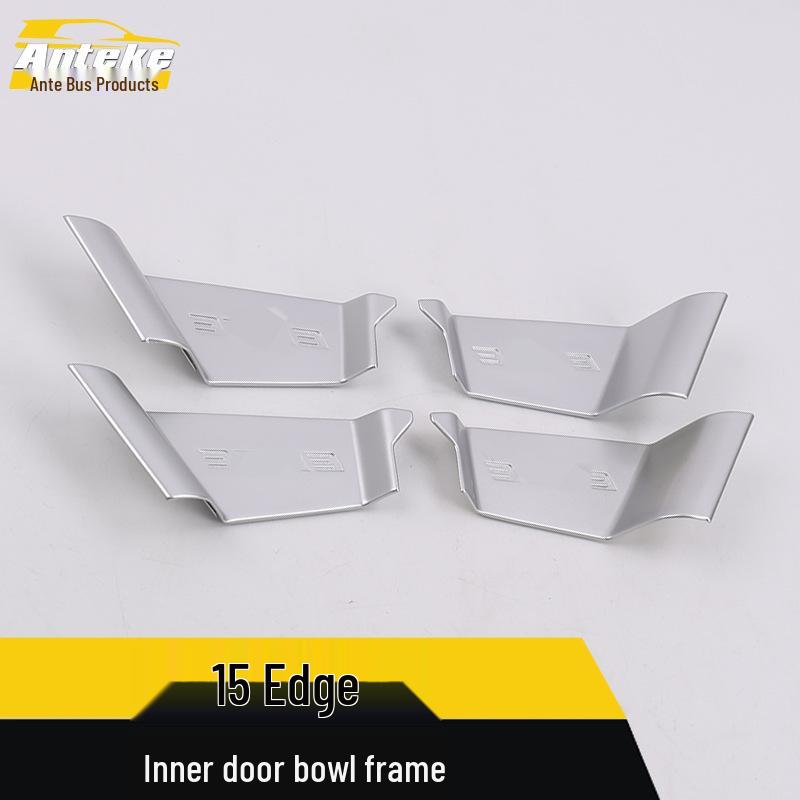 Compatible with 15 Edge Models: Interior Door Bowl and Handle Protective Film Sequin Accessories.