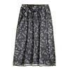 Womens/Ladies Mickey Mouse & Minnie Mouse Patterned Satin Midi Skirt