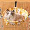 Winter Velvet Cage-Mounted Hanging Bed Chew-Proof Fabric Adjustable Cat Hammock  Indoor Cats