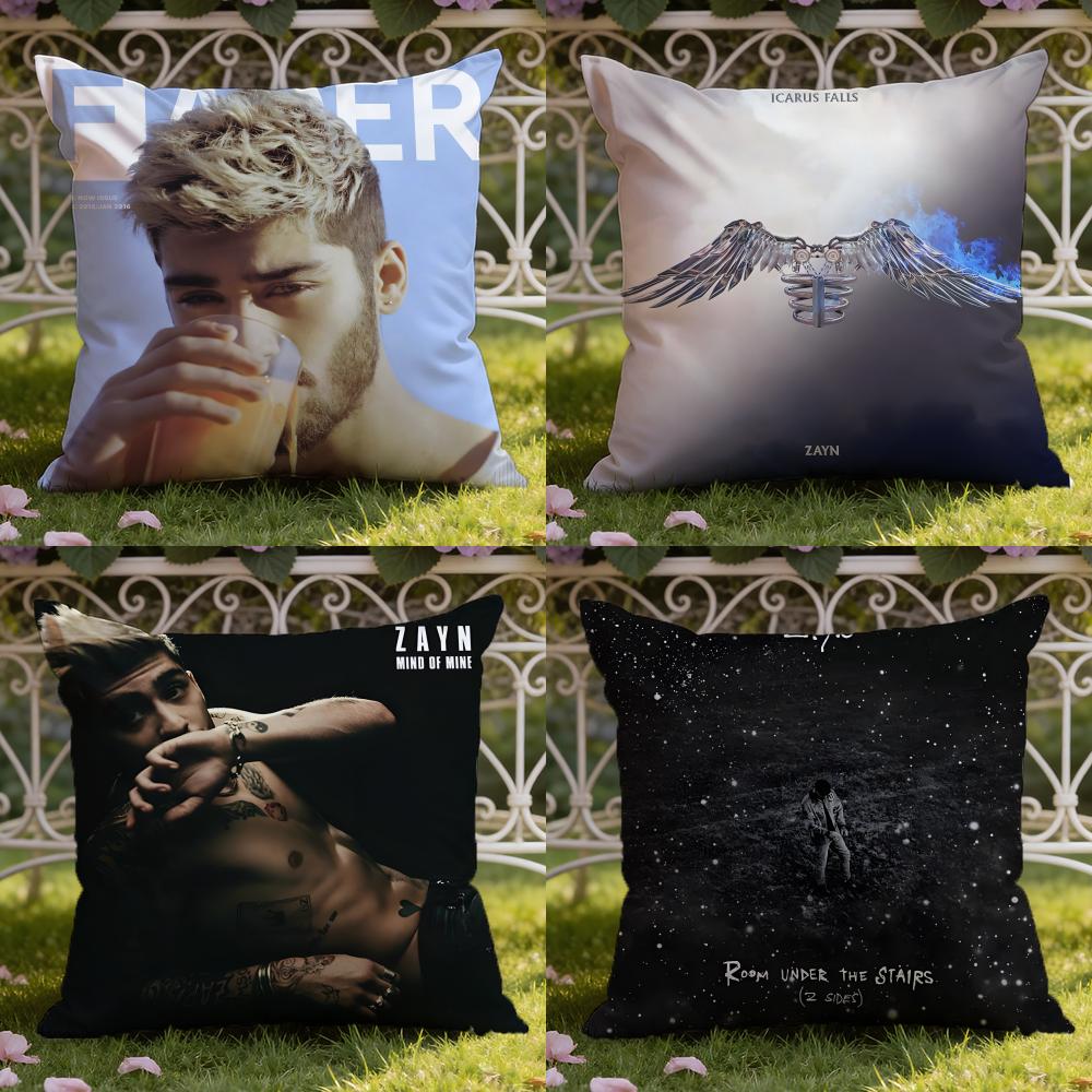 Z-Зейн певец M-Малик Наволочка для подушки Домашняя и автомобильная Двухцелевая наволочка: Двусторонняя конструкция для максимального комфорта