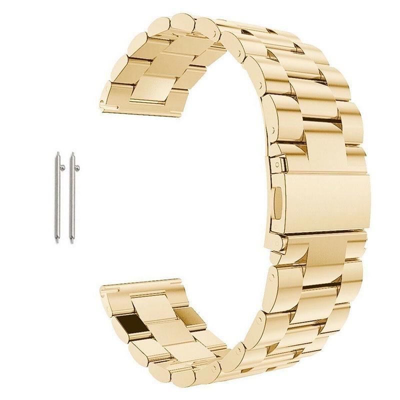 Роскошный ремешок для часов из нержавеющей стали с быстросъемным механизмом, доступный в нескольких размерах и цветах