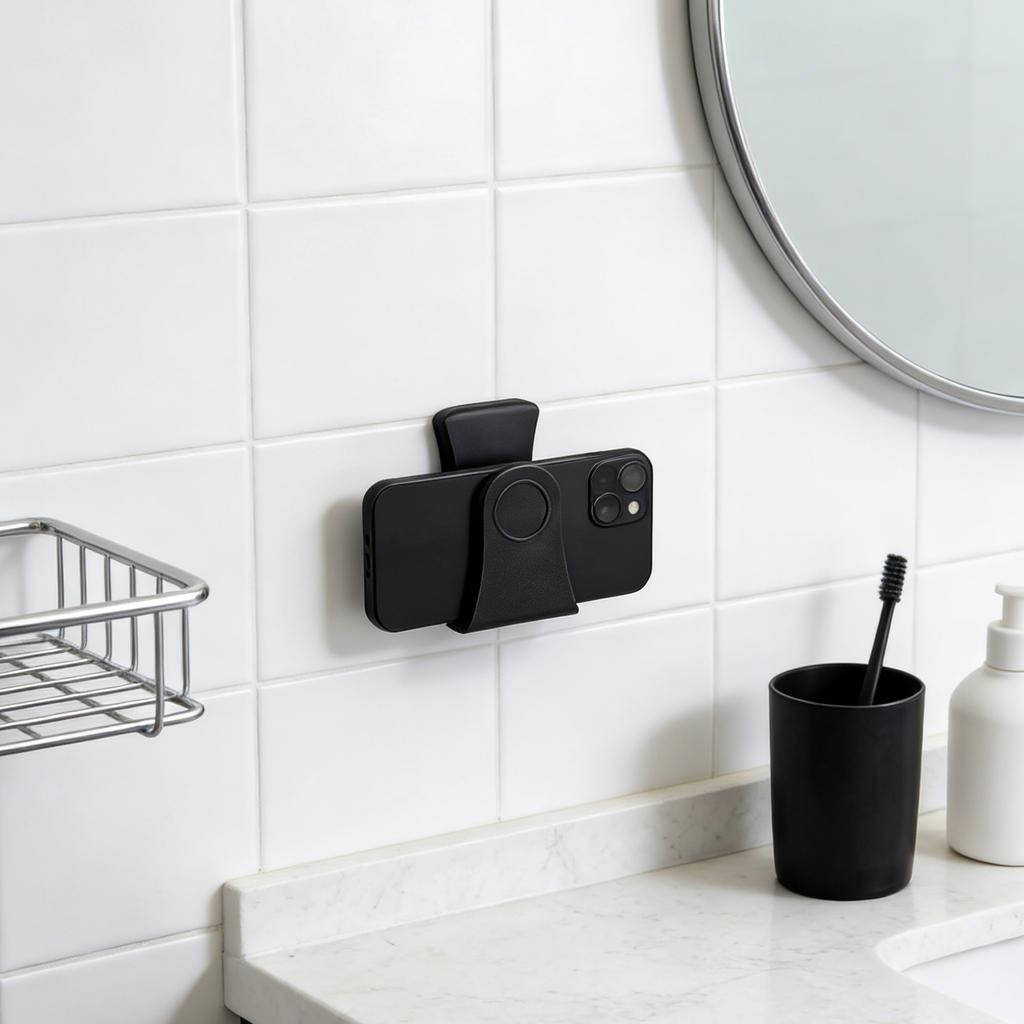 Racket-View Phone Mount, Tennis Camera Mount (for And Fences), Tennis Court Phone Holder, Multi-Angle Training Recorder