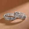 925 Silver-Plated Cloud Design Ring for Men and Women, National Style