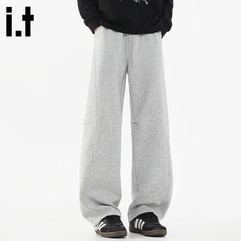 Fingercroxx Men's Pleated Loose Fit Casual Sweatpants