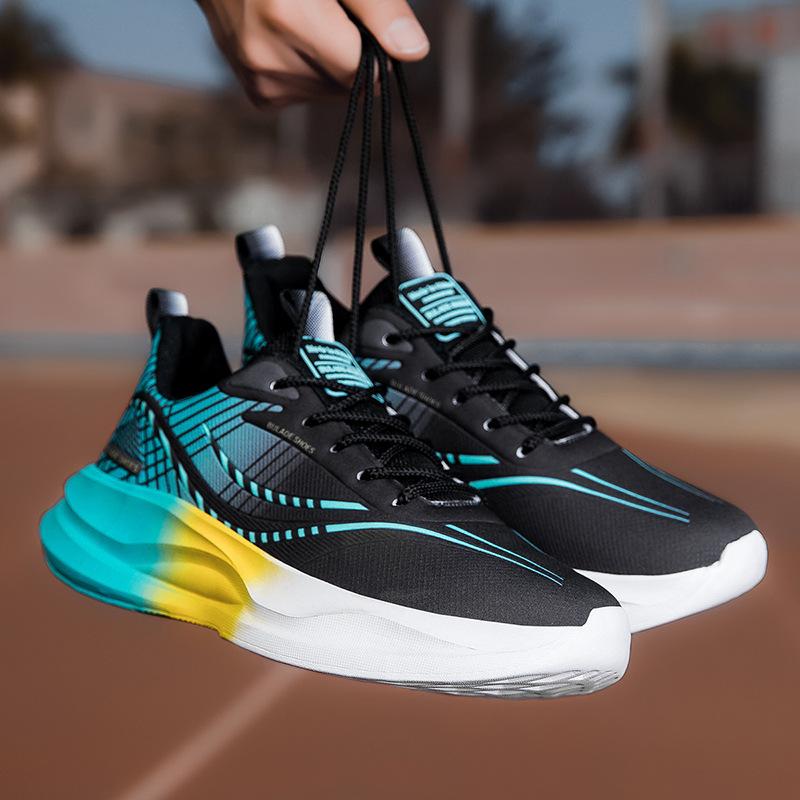 Большого размера модная спортивная обувь Красный Кролик повседневная обувь для бега Xiyin мужская обувь легкая внешнеторговая обувь из летучей тканой сетки мужская