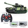 New 9 Channel RC Tank Military War Battle United States M1 Leopard 2 Remote Control Toy Car Tactical Model Electronic Toys for Boys Children