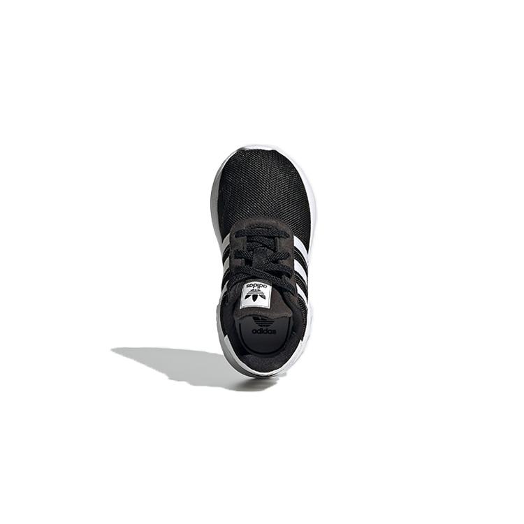 adidas Originals La Trainer Lite Дышащие Низкие Спортивные Повседневные Кроссовки Черно-Белые Для Младенцев и Малышей FW5843