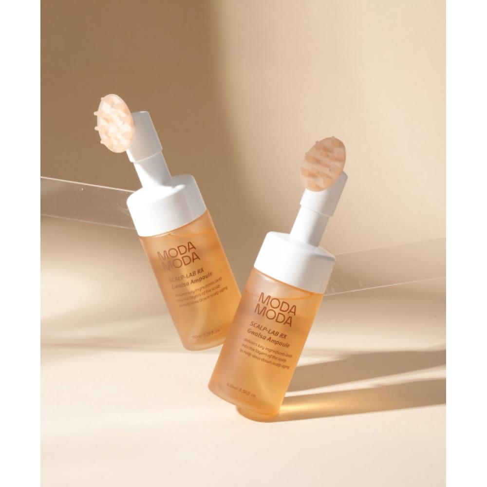 Modamoda Scalp Lab RX RX Ампулы для кожи головы 100 мл x 3 Для помощи в уменьшении выпадения волос Снижение кислотности Антивозрастной уход за кожей головы