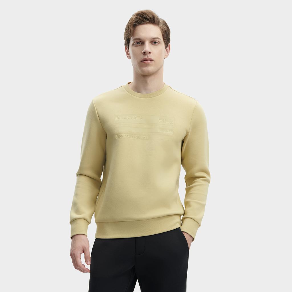 Fila Толстовка мужская мягкая имбирно-желтая F11M342210F-YE
