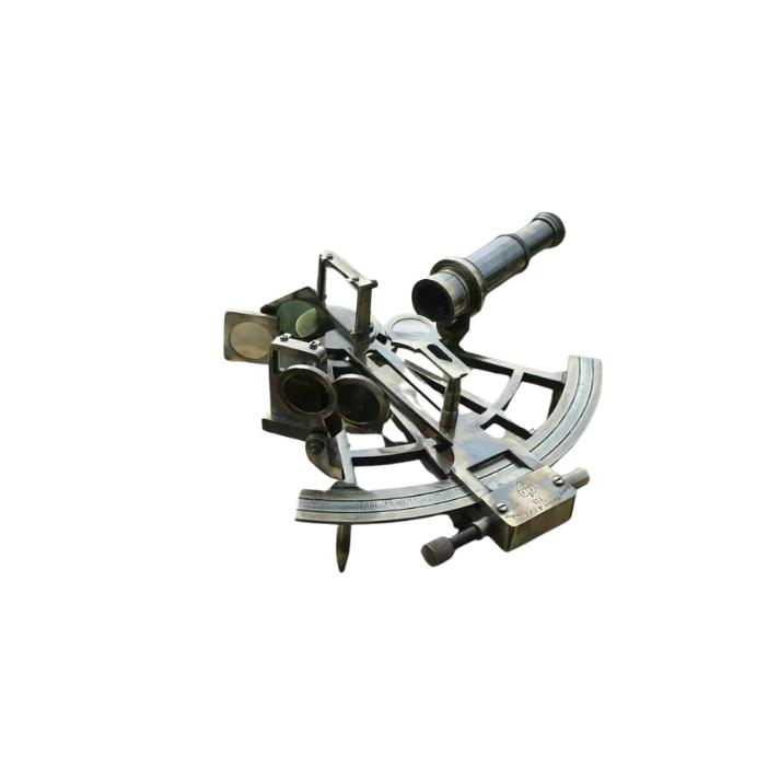 Nautical Marine Navigational Astrolabe Instrument Brass Sextant 8" Antique Gift