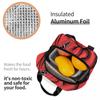 Red Boxing Gloves Insulated Lunch Bag for Women Children Portable Food Boxes Thermal Lunch Box Tote