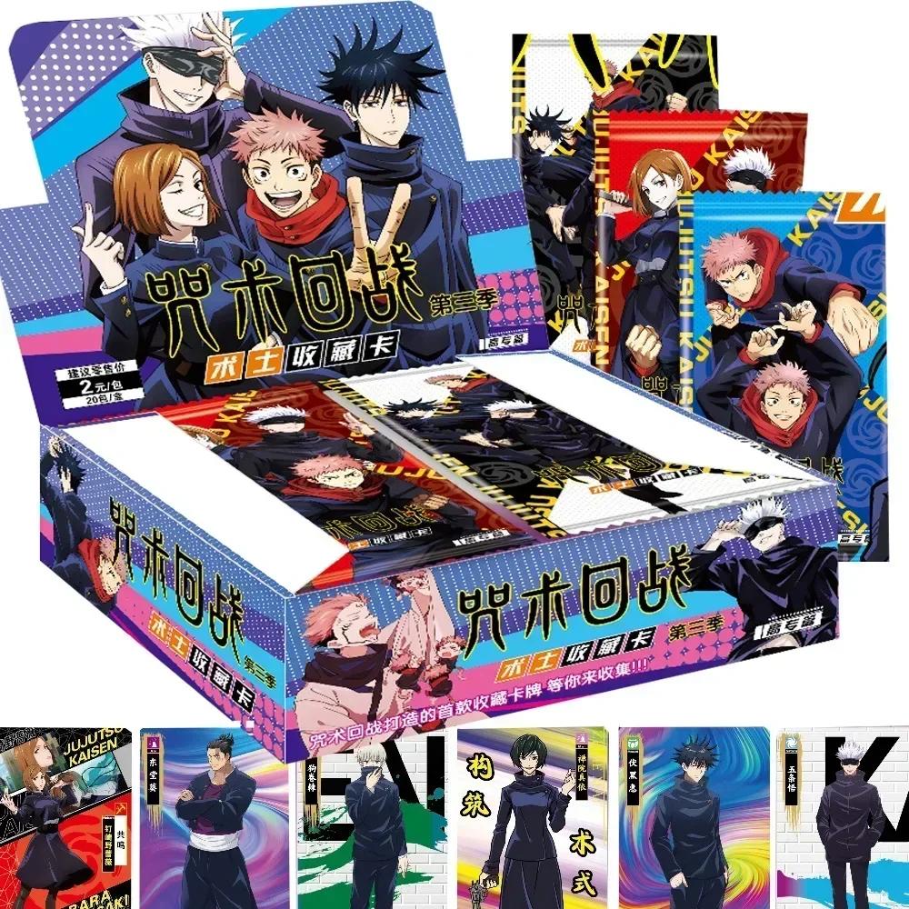 Jujutsu Kaisen Карта Годжо Сатору Фушигуро Мегуми Итадори Юдзи Колдовской Аниме Игры Коллекция Карточная Игрушка Подарок
