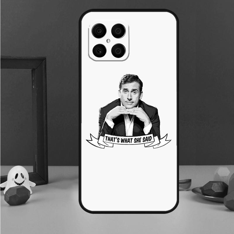 Чехол Office Prison Mike для Honor 200 Pro X9b X9a X8b X8a X8 X9 X9c 50 70 90 Lite Honor Magic 5 6 7 Pro