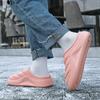 Shoes for Men Men's Slippers Waterproof Slipper Soft and Comfortable Platform Shoe Non-slip Wear-resistant Add Velvet Unisex