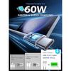 1M 1.5M 3M Type C на Type C Цветной кабель Для PD 60W Кабель быстрой зарядки Для iPhone 15 Series Samsung Xiaomi Type-C Плетеный кабель
