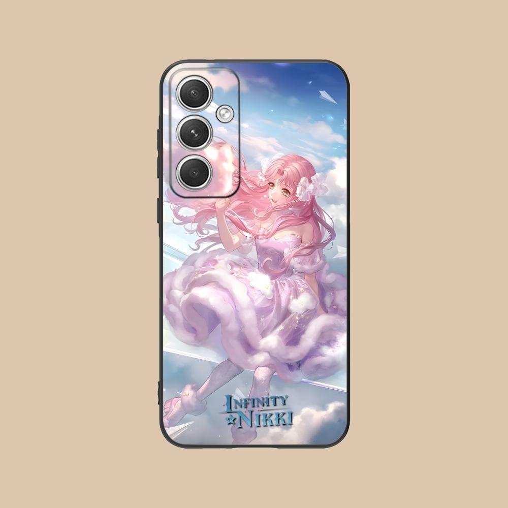 Чехол для смартфона Infinity Nikki для Samsung Galaxy S24 S23 S22 S21 S20 S10 S9 Plus FE Ultra Lite Черный
