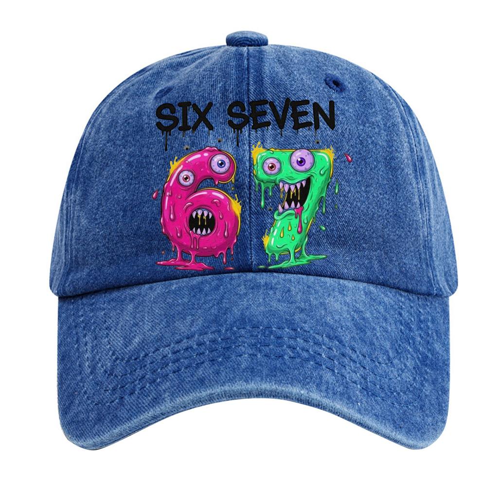 Бейсболка из стираного хлопка с принтом, состаренная, мягкий верх, джинсовая шляпа для мужчин, европейская и американская ретро-шляпа