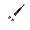 Kashimura/Magnetic кабель для зарядки 1,2 м 2 разъема Type-C BK Номер продукта: АЖ-650