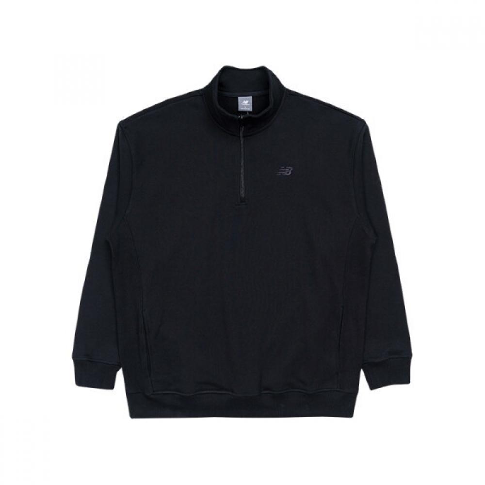 New Balance Футболка Uni Premium Logo с застежкой-молнией на половину длины Nbncf12211 19