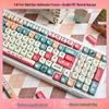 Щенячий Маджонг Моа Пятисторонние Сублимационные Кастомные Милые Тематические Колпачки Клавиш для Механических Клавиатур
