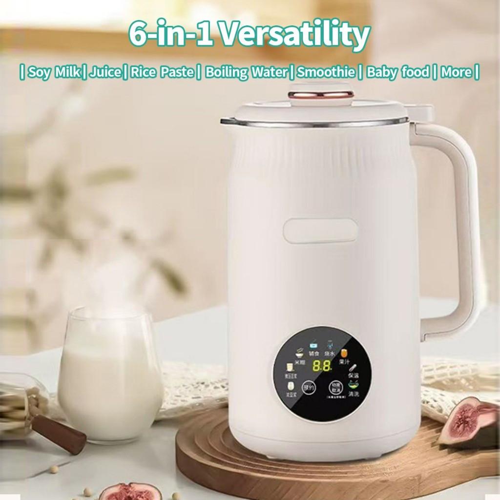 1.2L 9-in-1 Soybean Milk Machine with 18-Hour Preset for Homemade Plant and Nut Milks