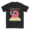 Cartoon Smiling Friends T Shirts for Unisex Women 100 Cotton Funny TShirt Crewneck Tee Shirt Short Sleeve Clothes New Arrival