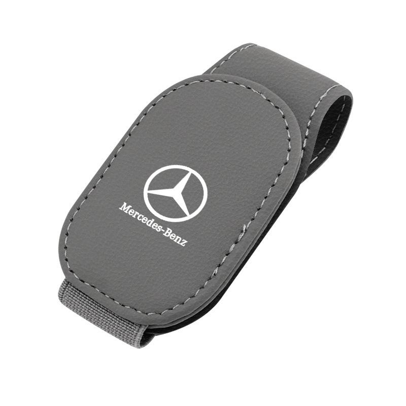 Car Logo sunshade clip card clip car sunglasses glasses frame Sun Visor Glasses Clip For Mercedes Benz W220 W205 W211 W212 W206 DFHJL1