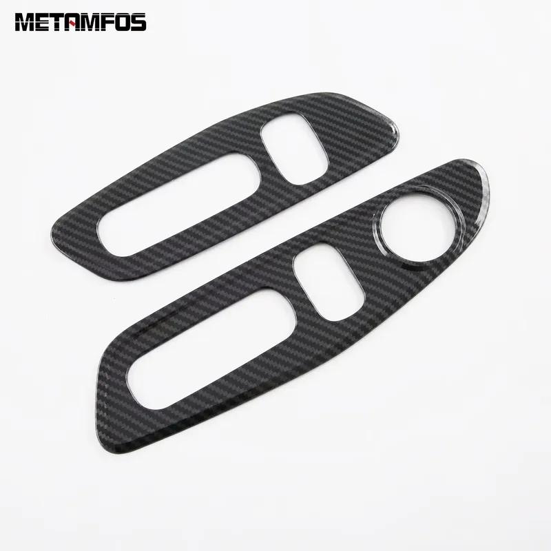 For Honda CR-V CRV 2024 2025 Carbon Fiber Car Seat Adjustment Button Control Switch Panel Cover Trim Interior Accessories