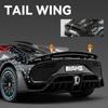 1/24 Mercedes Benz AMG ONE литая модель игрушечного автомобиля со звуком и светом коллекционный подарок