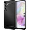 Case - BOOLING - for Samsung Galaxy A35 5G - Silicone - Shockproof - Black