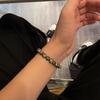 Irregular Splicing Bracelet Men's Hip-hop Niche Design Bracelet Versatile Fashion Simple Accessories