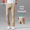 Pierre Cardin Мужские летние повседневные прямые брюки стрейч
