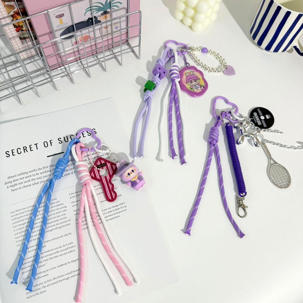 Серия Miu Кукла из ткани DIY Блайнд-бокс Подвеска - Модный игрушечный аксессуар, Фиолетовая серия