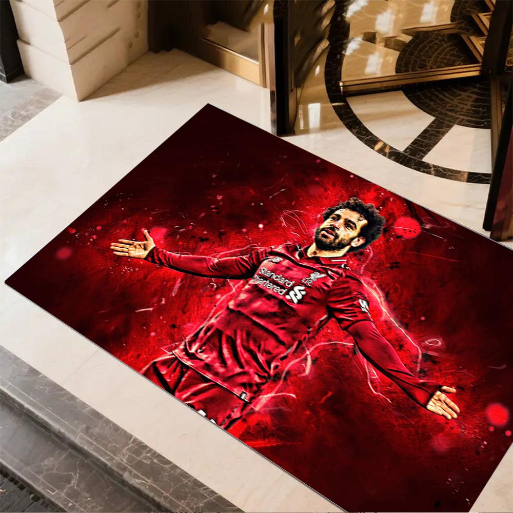 Salah's Liverpool Moment Area Rug Perfect for Kitchen Balcony Study room Living Rooms Anti-slip Rug Office home decor Perfect Gift for Friends & Famil