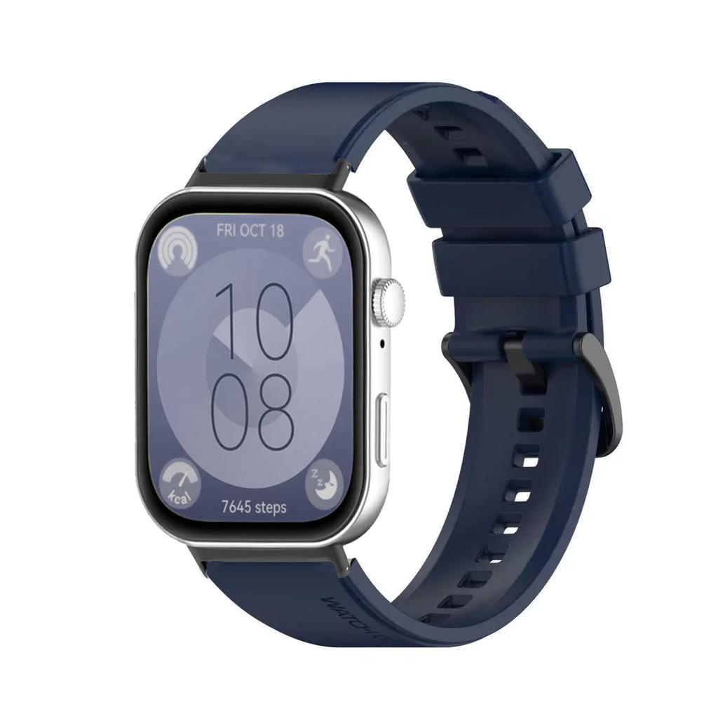 Мягкий силиконовый ремешок для Huawei Watch Fit 3, спортивный, удобный браслет, ремешок для Huawei Watch Fit 3, сменная ремешок