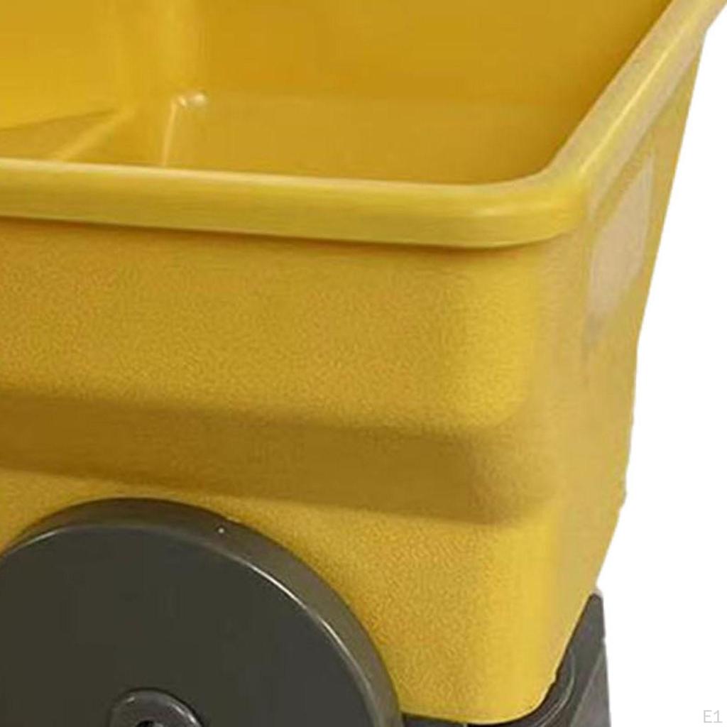 Handheld Spreader Dispenser Large Capacity Supplies DIY Crank Handle Planter Tool Adjustable for