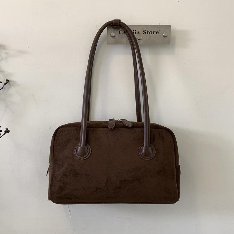 Ретро сумка-багет осень новая простая сумка-подушка простая сумка подмышку женская модная сумка через плечо