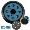 125Mm 8Holes Backing Disc Sanding Pads Hook Loop For Makita Random Orbit Sander
