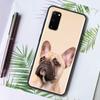 Силиконовый чехол для телефона Samsung Galaxy S20 FE S22 S21 Ultra 5G S10e S10 S8 S9 Plus S7, мягкая задняя крышка, принципиально, французский бульдог, собака