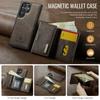 Съемный магнитный чехол-кошелек для Samsung Galaxy S25 Ultra S24 S23 S22 Plus S21 для Magsafe RFID-блокирующий держатель для карт
