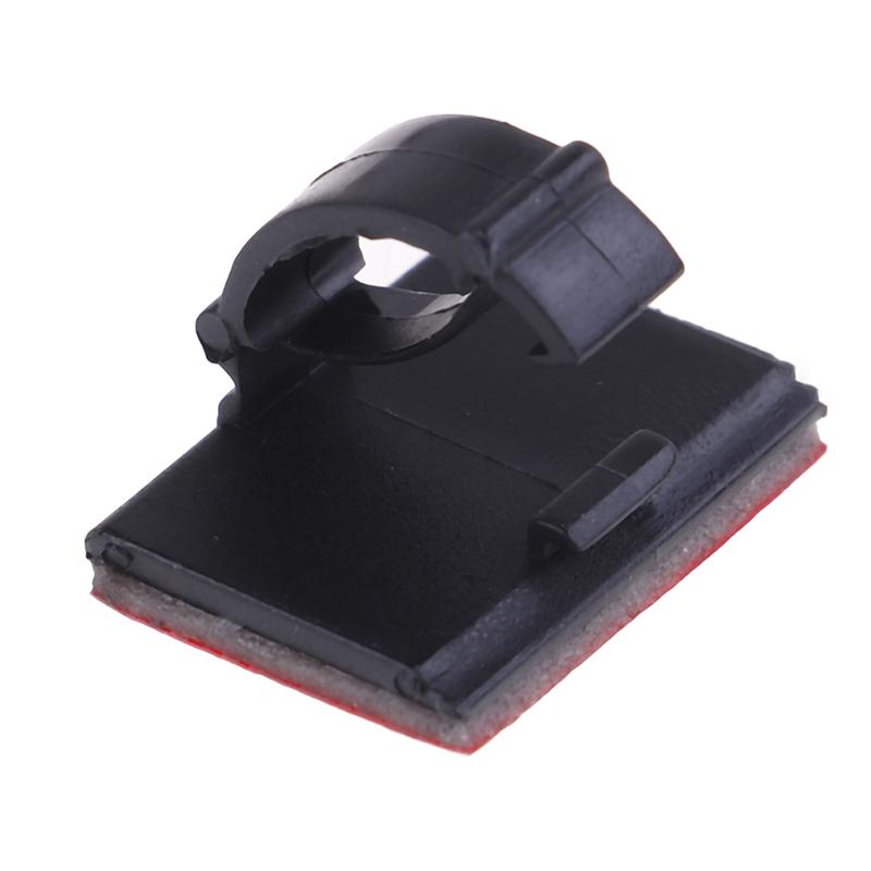 20 шт. самоклеящаяся проволочная стяжка кабельный зажим держатель для автомобильной видеорегистратора