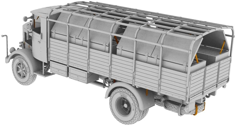 IBG 1/72 Scale Italian Army Lancia 3Ro Self-Propelled Anti-Aircraft Gun Ammunition Truck Plastic Model Kit PB72097