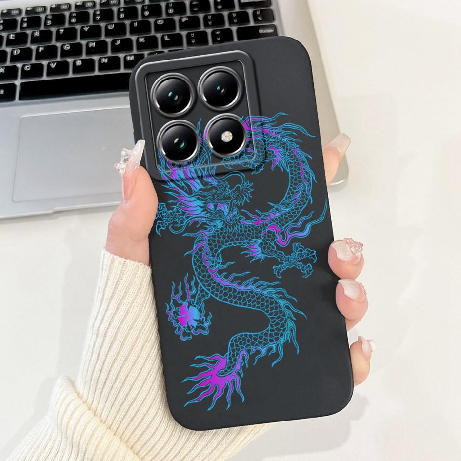 Чехол для Xiaomi 14T 14T Pro Чехол Милый Мультяшный Панда Мягкий Жидкий Силикон Ударопрочный Funda Для Xiaomi 14T Pro Mi14TPro 5G Чехол