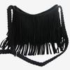 Women Tassel Shoulder Bag Large Capacity Retro Crossbody Bag Bohemian Fringe Messenger Bag for Daily Outings Work Travel